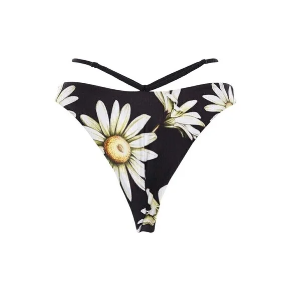 Agua Bendita Womens Egle Moss Bikini Reversible Bottom Large - Picture 4 of 12